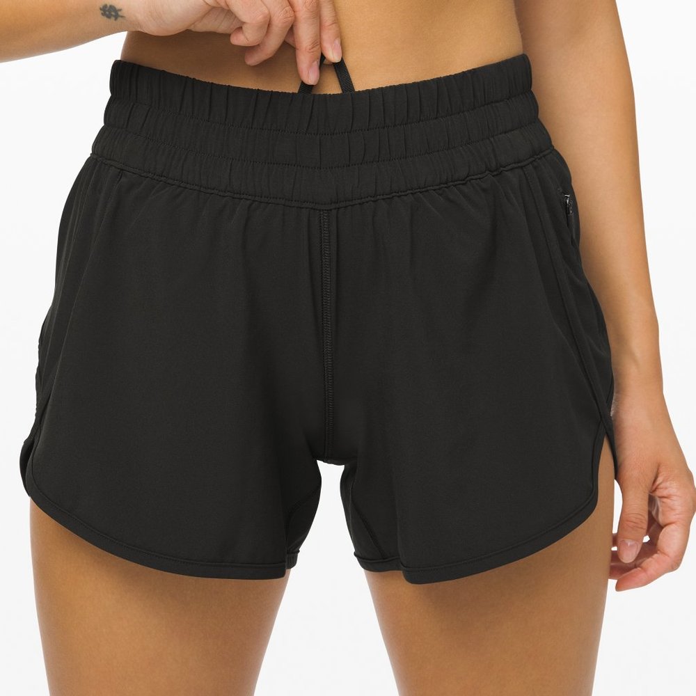 Tracker Short 4" - Black - Size 8